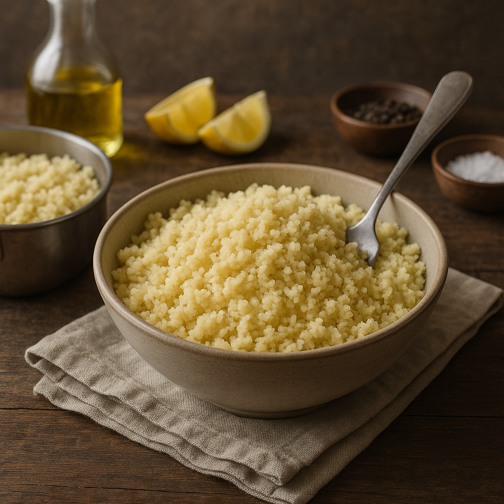 How to Cook Fluffy Couscous Without a Couscoussier