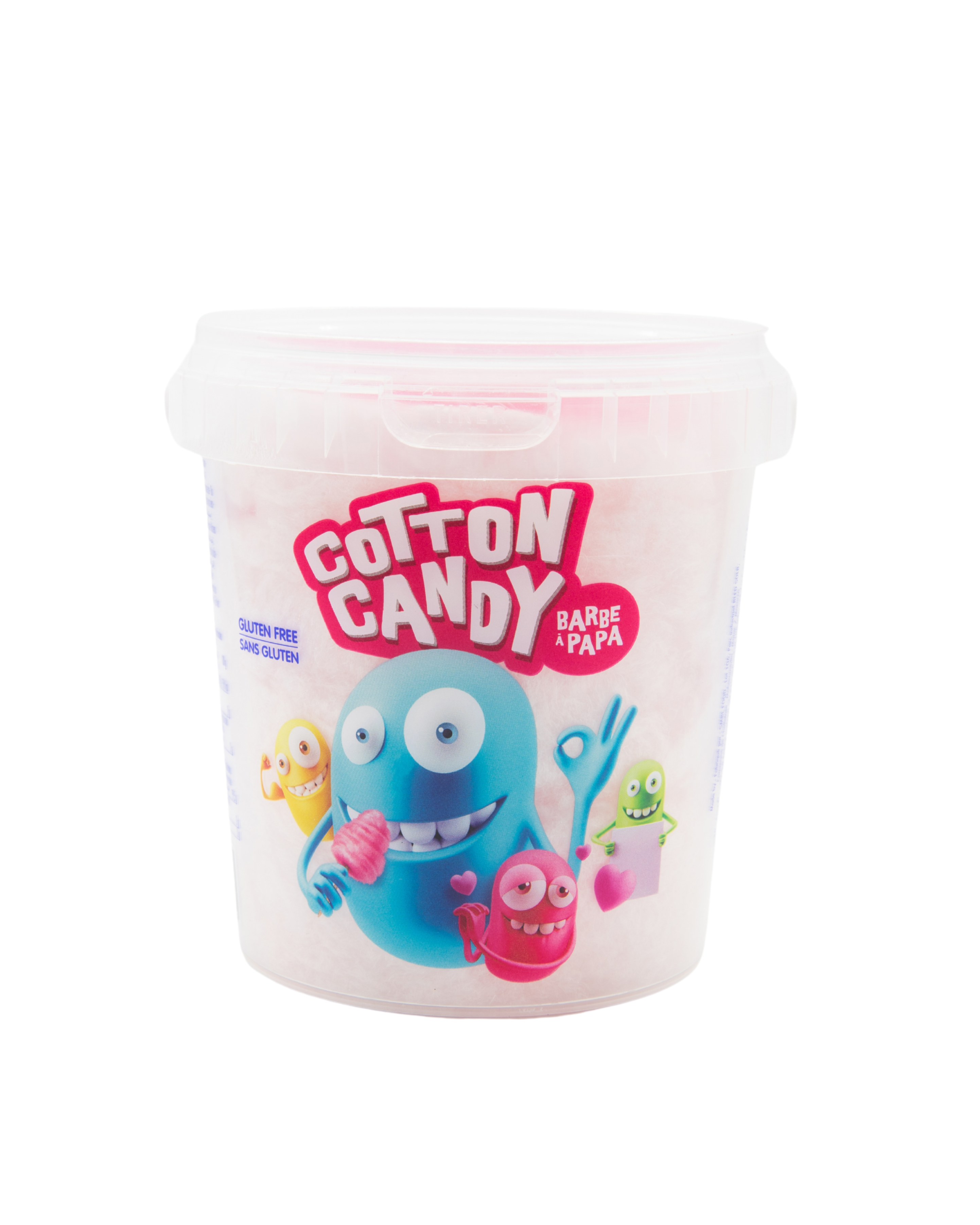 Soho Snacks Cotton Candy Floss Strawberry  Bucket