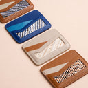 IDYR Tahaddunt Card Holder in Beige | Handmade Luxury Moroccan Leather Accessory