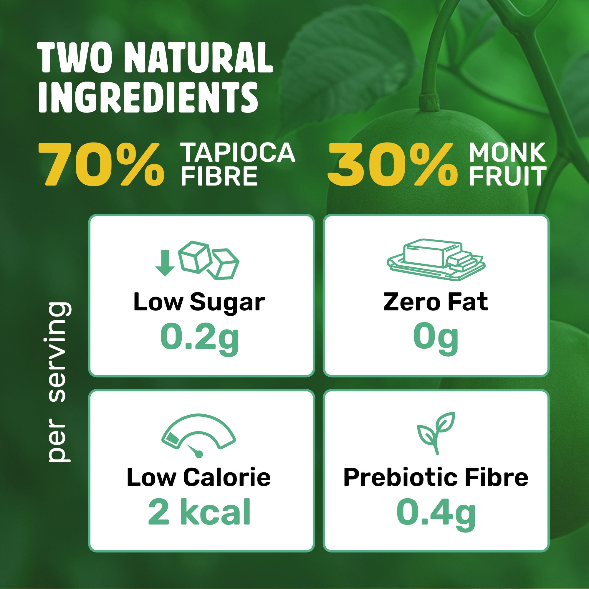 Monk Fruit Natural Sweetener Powder