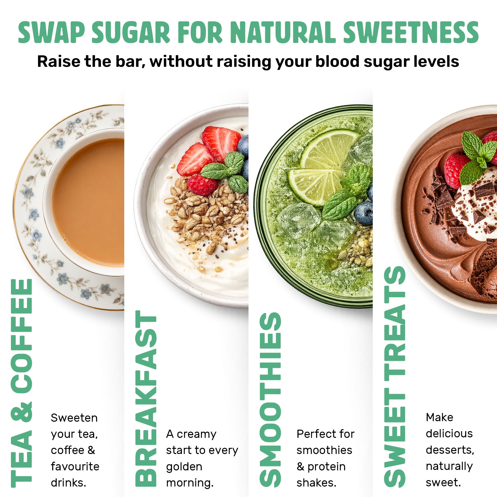 Monk Fruit Natural Sweetener Powder