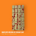 "Made with Irn Bru" Ice Cream Vanilla Float Dessert Bar 235g