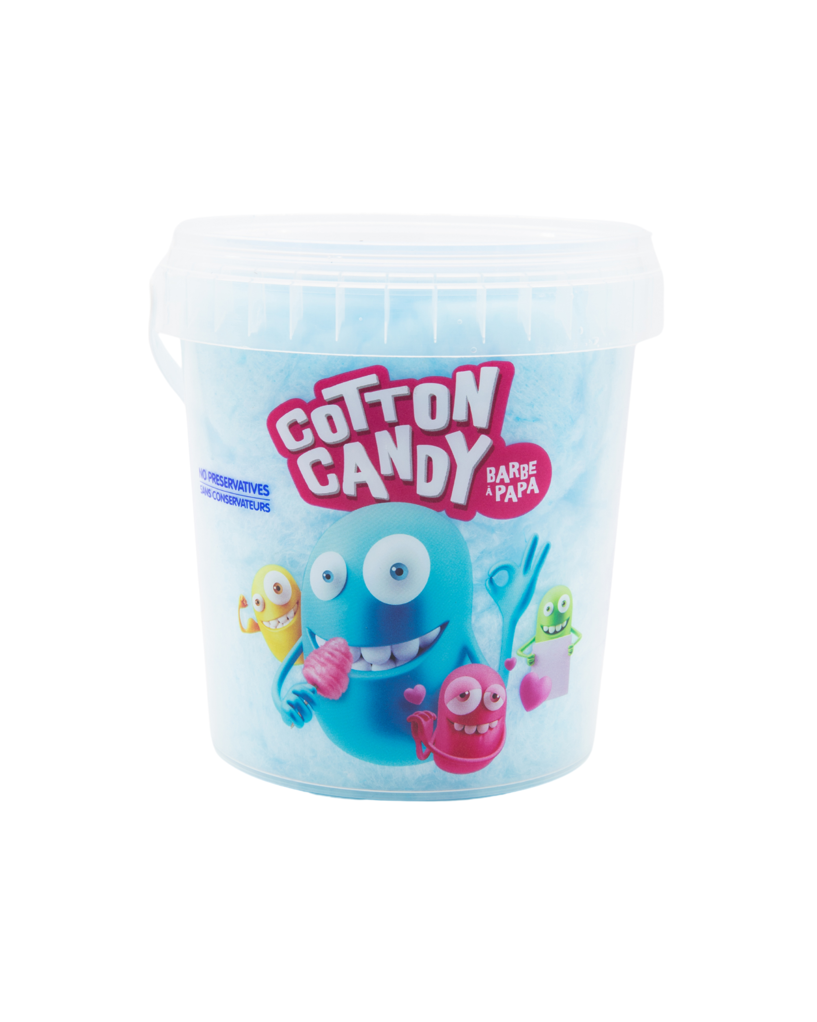 Soho Snacks Bubble Gum Flavoured Cotton Candy Floss Bucket