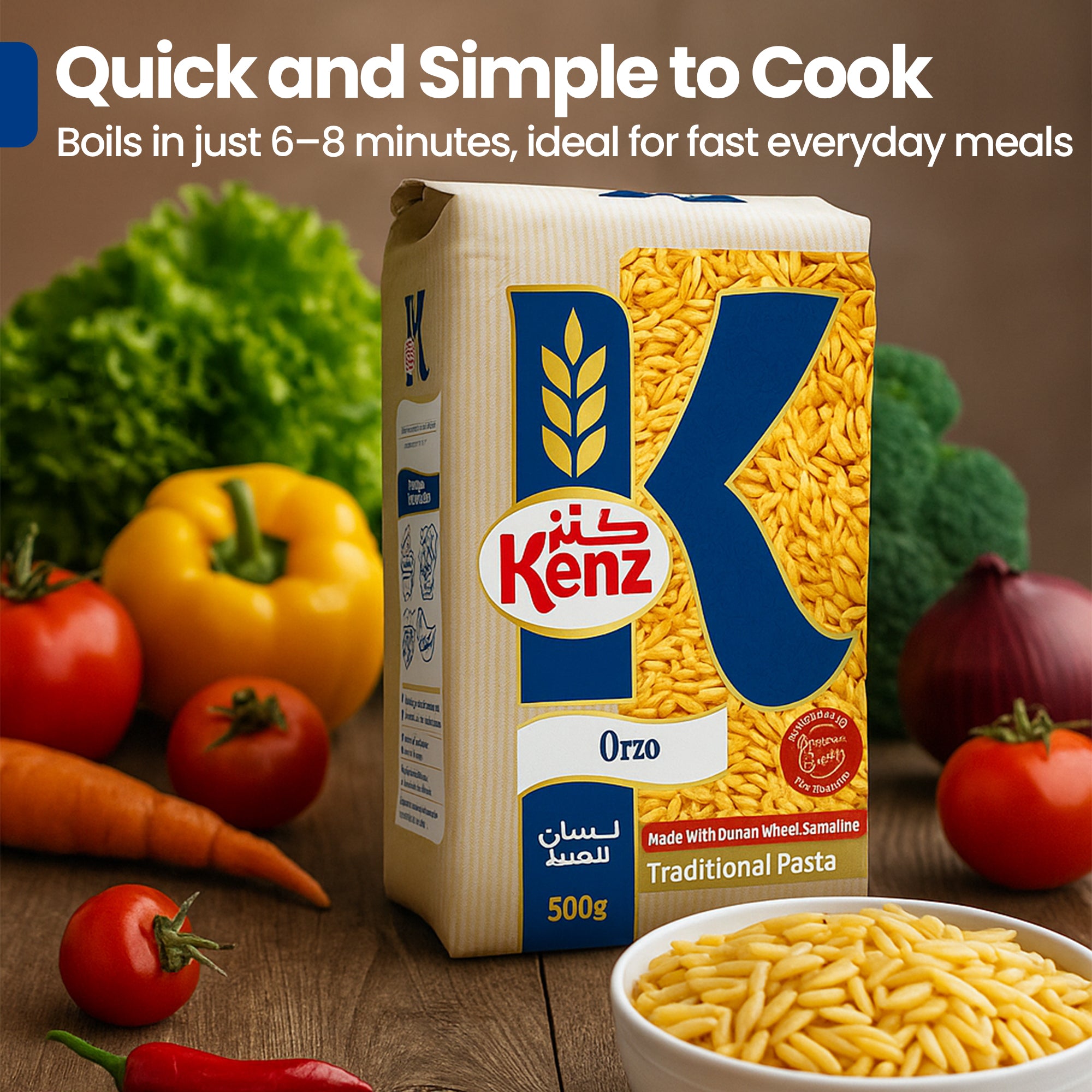 Kenz Tab Kenz Orzo – MENA Distribution
