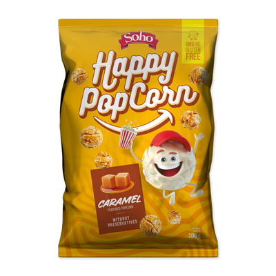 Soho Snacks Caramel Flavour Popcorn