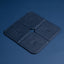 IDYR Afnjal Coaster Set in Blue | Handmade Luxury Moroccan Leather Coasters
