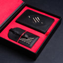 IDYR Safar II Premium Travel Gift Set Black | Handmade Luxury Moroccan Leather