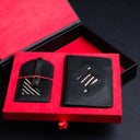 IDYR Safar II Premium Travel Gift Set Black | Handmade Luxury Moroccan Leather