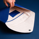 IDYR Ltam Ikhoy 13 Tablet & PC Sleeve in Blue  | Handmade Luxury Leather