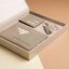 IDYR Adlis Gift Set in Beige | Handmade Moroccan Leather & Craft