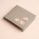 IDYR Beztam I Wallet in Beige| Handmade Moroccan Leather & Boucherouite