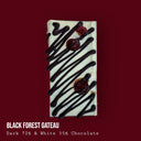 Black Forest Gateau Inspired Dark & White Chocolate Dessert Bar 250g