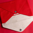 IDYR Ltam Ikhoy 10 Tablet & PC Sleeve in Red | Handmade Luxury Leather