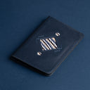IDYR Coffret Ahadun in Blue | Personalized Leather Passport Holder Gift Set