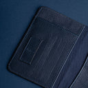 IDYR Ahaddoun Passport Holder in Blue | Handmade Leather & Boucherouite