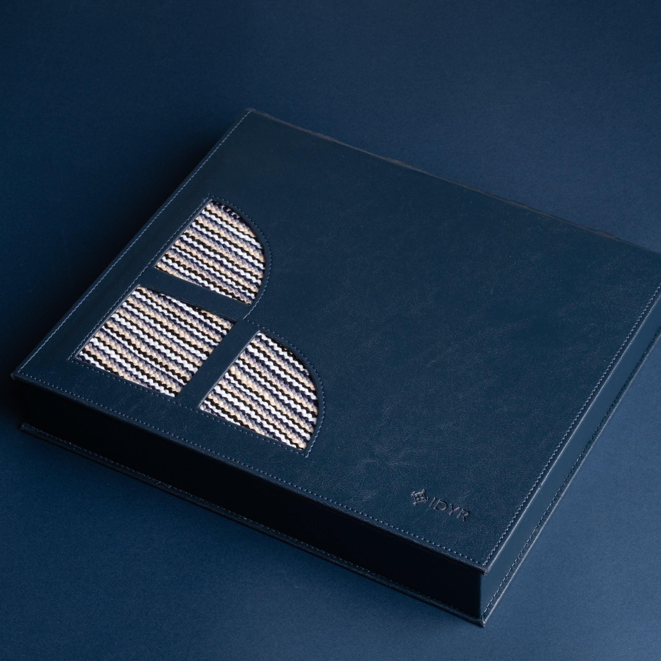 IDYR Coffret Bouquin (Notebook Gift Set) | Handmade Moroccan Leather & Sustainable Boucherouite