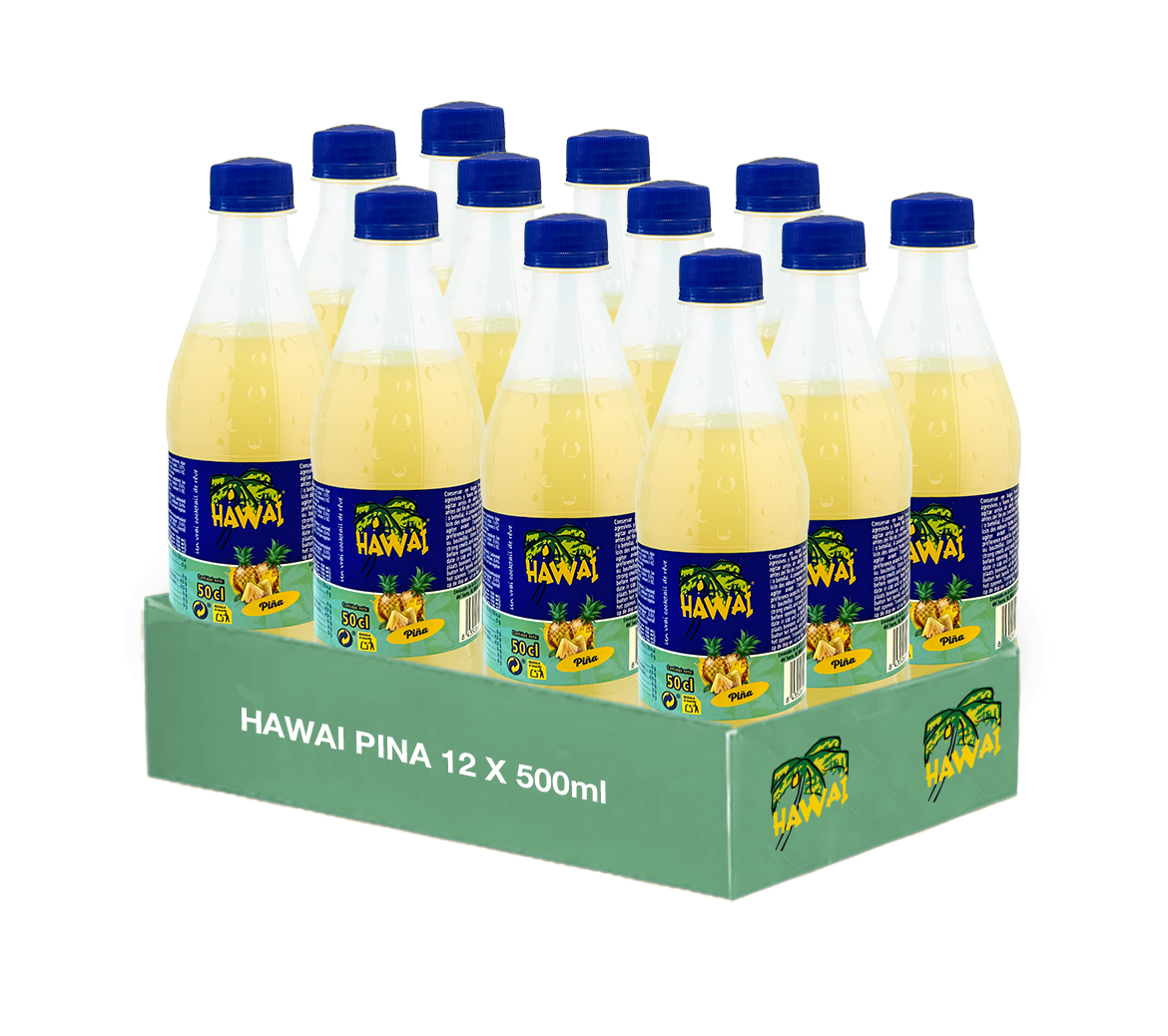 Hawai Pina 500ml Plastic Bottle (Pack of 12)