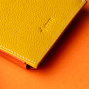IDYR Aghlane Multifunctional Wallet in Orange & Yellow | Handmade Moroccan Leather
