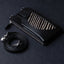IDYR Aghlane Multifunctional Wallet in Black| Handmade Moroccan Leather