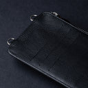 IDYR Aghlane Multifunctional Wallet in Black| Handmade Moroccan Leather