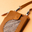 IDYR Aghlane Multifunctional Wallet in Brown | Handmade Moroccan Leather