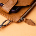 IDYR Aghlane Multifunctional Wallet in Brown | Handmade Moroccan Leather