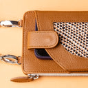 IDYR Aghlane Multifunctional Wallet in Brown | Handmade Moroccan Leather