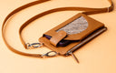 IDYR Aghlane Multifunctional Wallet in Brown | Handmade Moroccan Leather