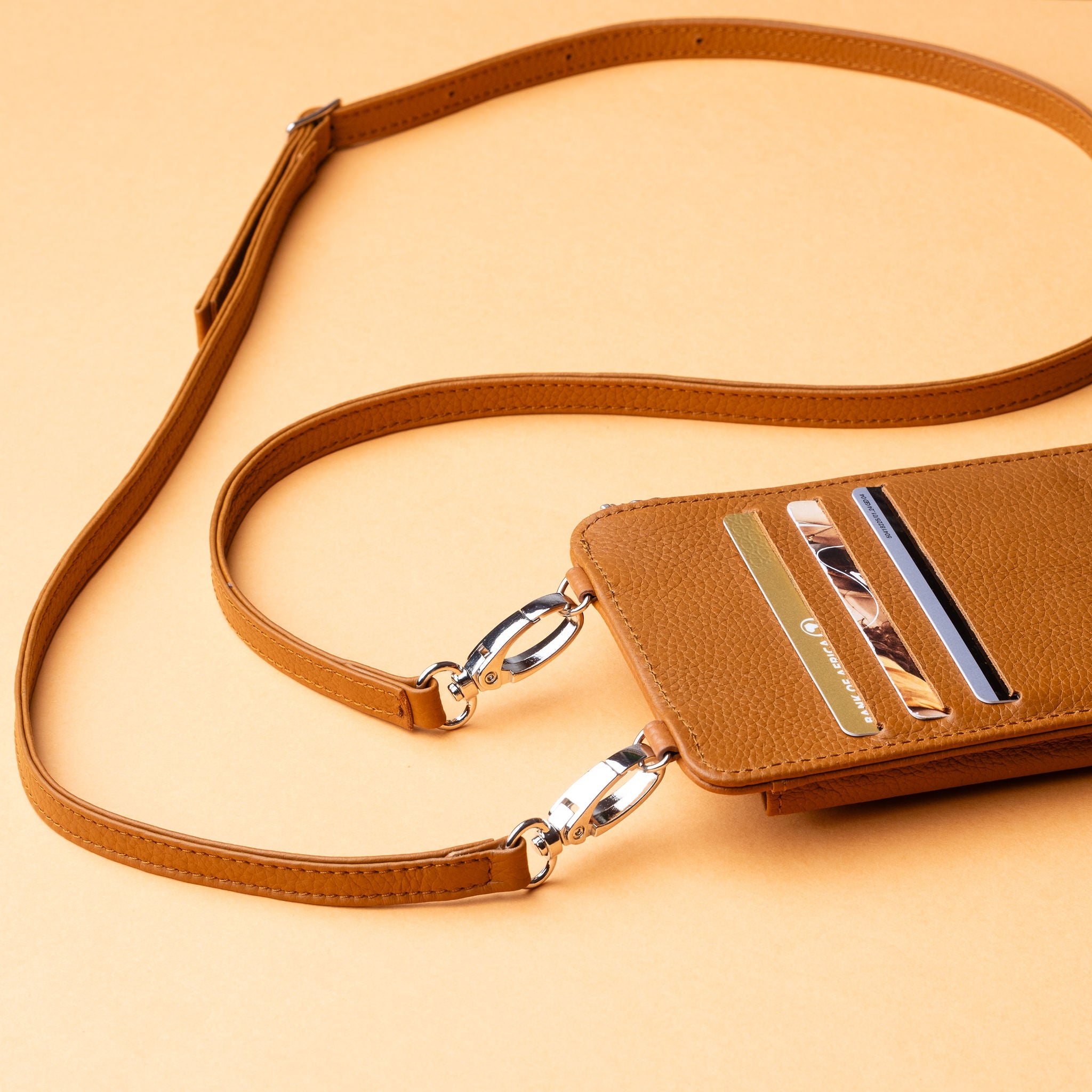 IDYR Aghlane Multifunctional Wallet in Brown | Handmade Moroccan Leather