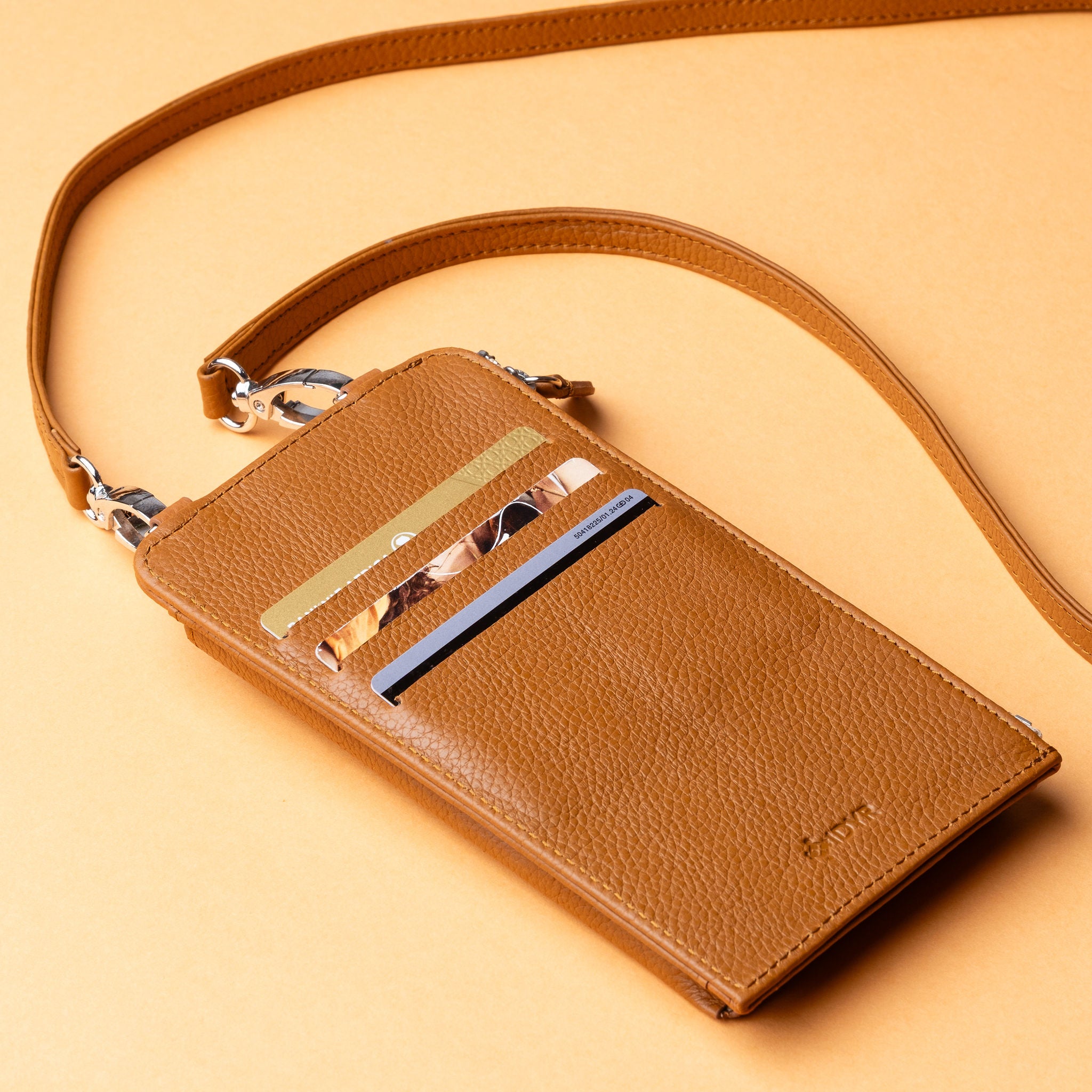 IDYR Aghlane Multifunctional Wallet in Brown | Handmade Moroccan Leather