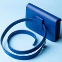 IDYR Raml Waist Bag in Blue | Handmade Luxury Moroccan Leather