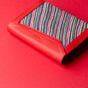 IDYR Ounila Crossbody Bag in Red | Handmade Luxury Moroccan Leather