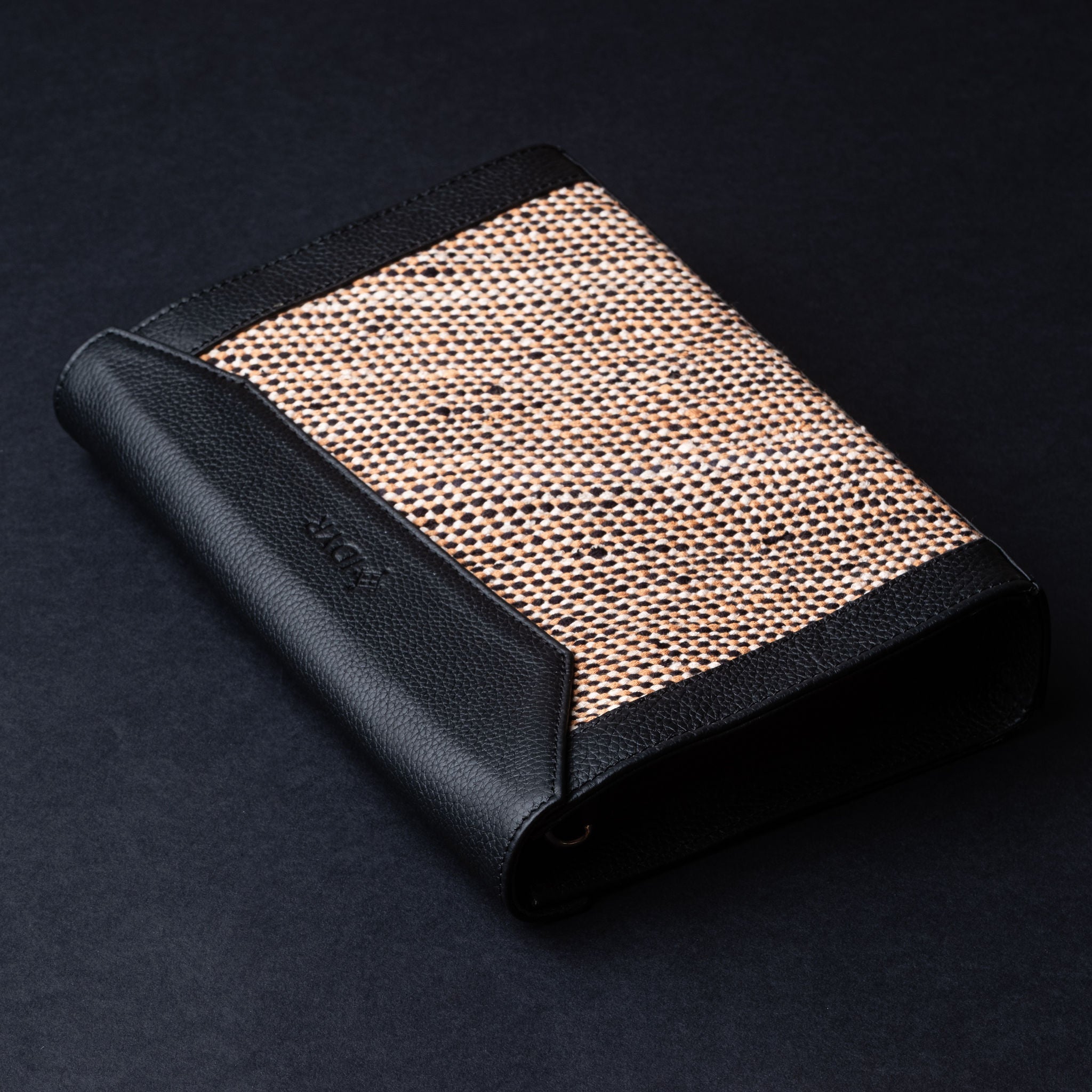 IDYR Ounila Crossbody Bag in Black | Handmade Luxury Moroccan Leather