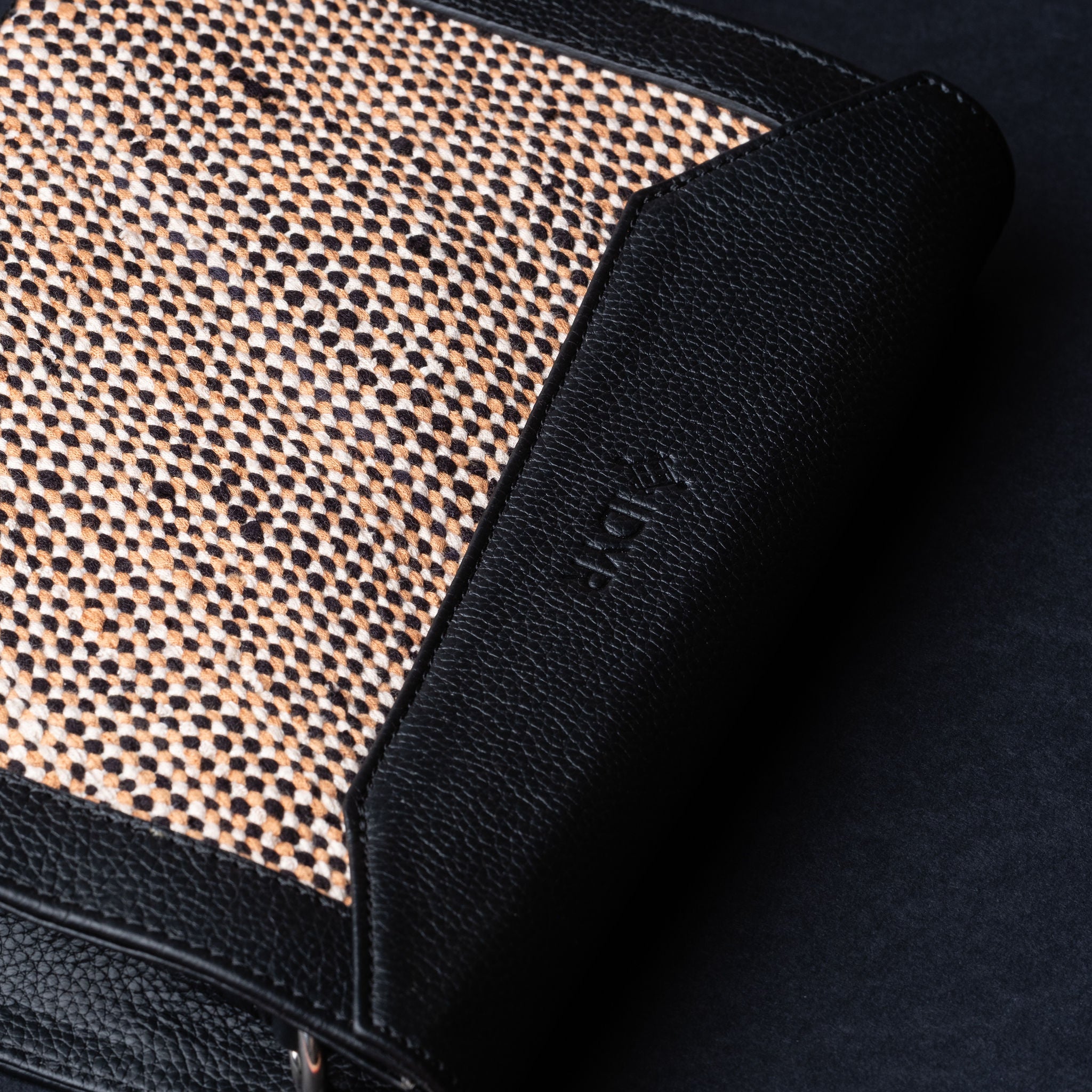 IDYR Ounila Crossbody Bag in Black | Handmade Luxury Moroccan Leather