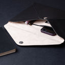 IDYR Ltam Ikhoy 10 Tablet & PC Sleeve in Black | Handmade Luxury Leather