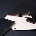 IDYR Ltam Ikhoy 10 Tablet & PC Sleeve in Black | Handmade Luxury Leather