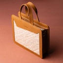 IDYR Kasr Medium Leather Handbag in Brown | Handmade Luxury Moroccan Bag