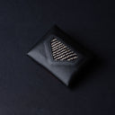 IDYR Ltam Card Holder in Black | Handmade Luxury Moroccan Leather Accessory
