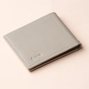 IDYR Beztam I Wallet in Beige| Handmade Moroccan Leather & Boucherouite