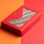 IDYR Khmissa Gift Set Red | Handmade Moroccan Leather & Boucherouite