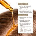 Perle de Cactus Organic Hair Elixir - Argan, Coconut & Black Seed