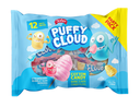 Soho Snacks Cotton Candy Floss Strawberry, Bubble Gum & Banana – Multipack of 12 Pouches
