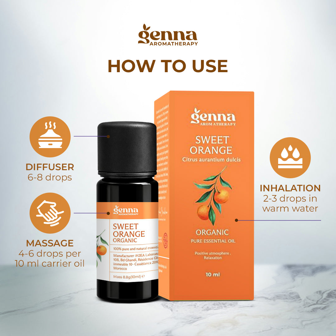 Sweet Orange Organic Essential Oil