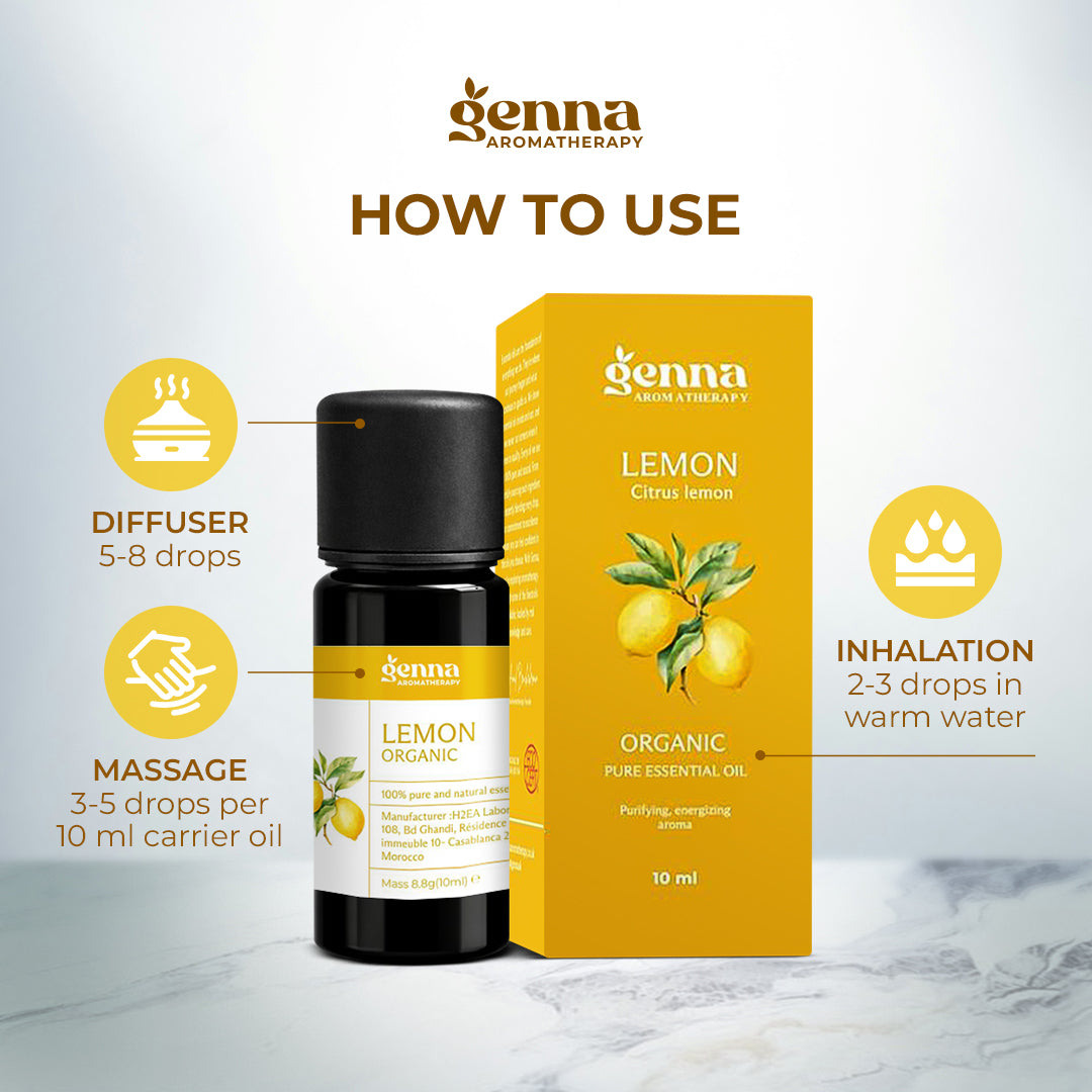 Lemon Organic Essential Oil