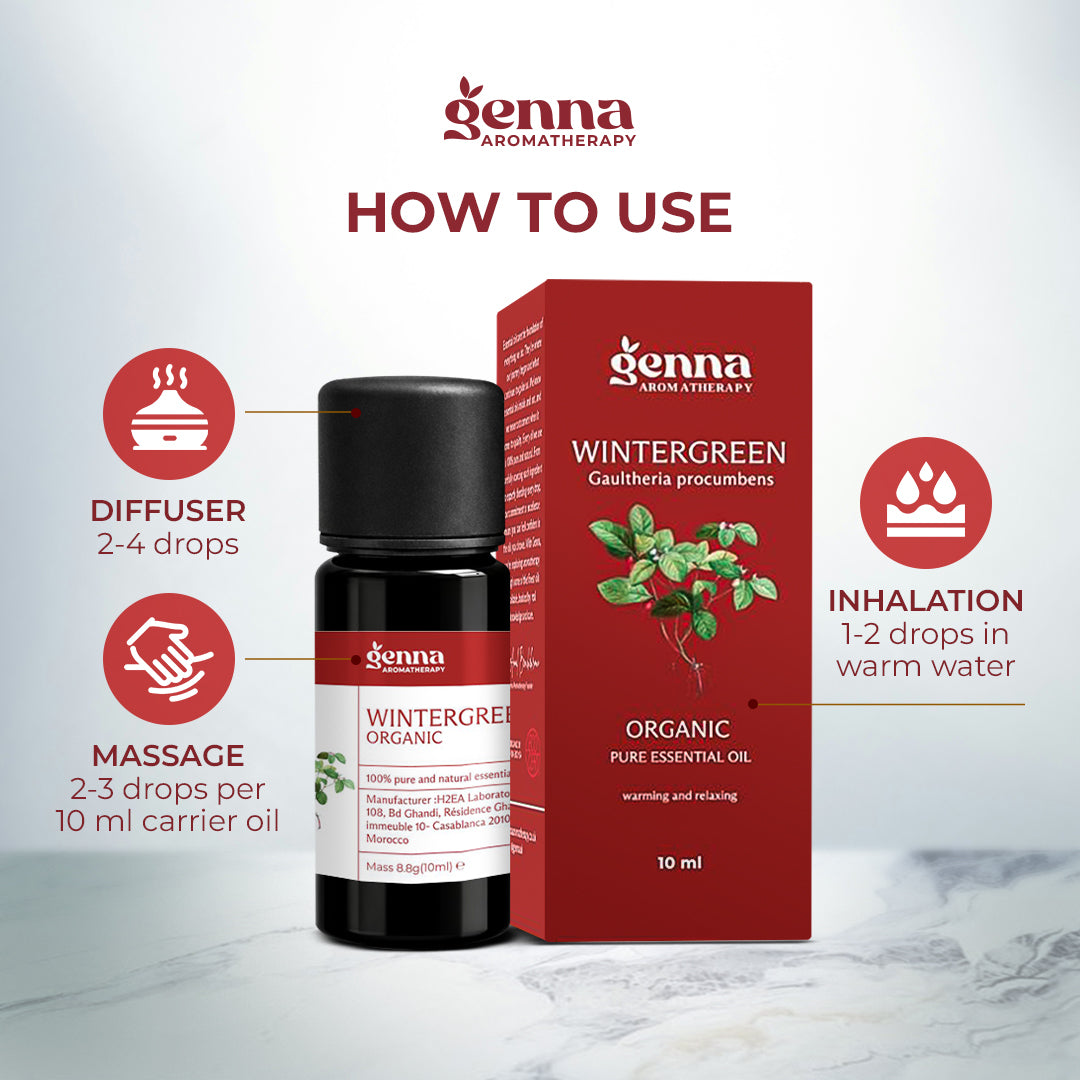 Wintergreen Organic Essential Oil